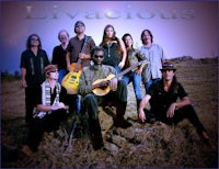 a group of people posing for a picture with the words livacios